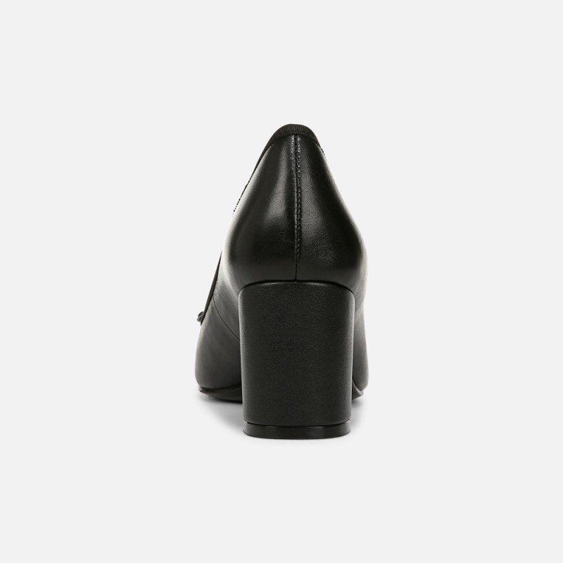Naturalizer Sienna Block Heel Pump Womens Black Block Heels XM20-3120S7
