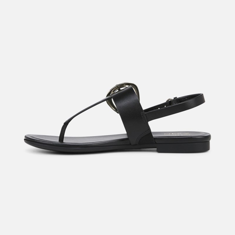 Naturalizer Taylor Sandal Womens Black Shoes PH41-9071T2