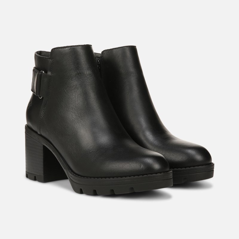 Naturalizer Veeda Weatherproof Bootie Womens Black Booties WM81-5781V9