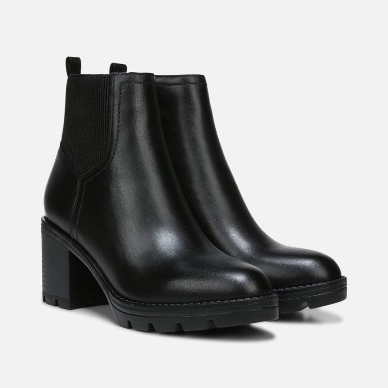 Naturalizer Verney Weatherproof Boot Womens Black Booties OT76-7556W1