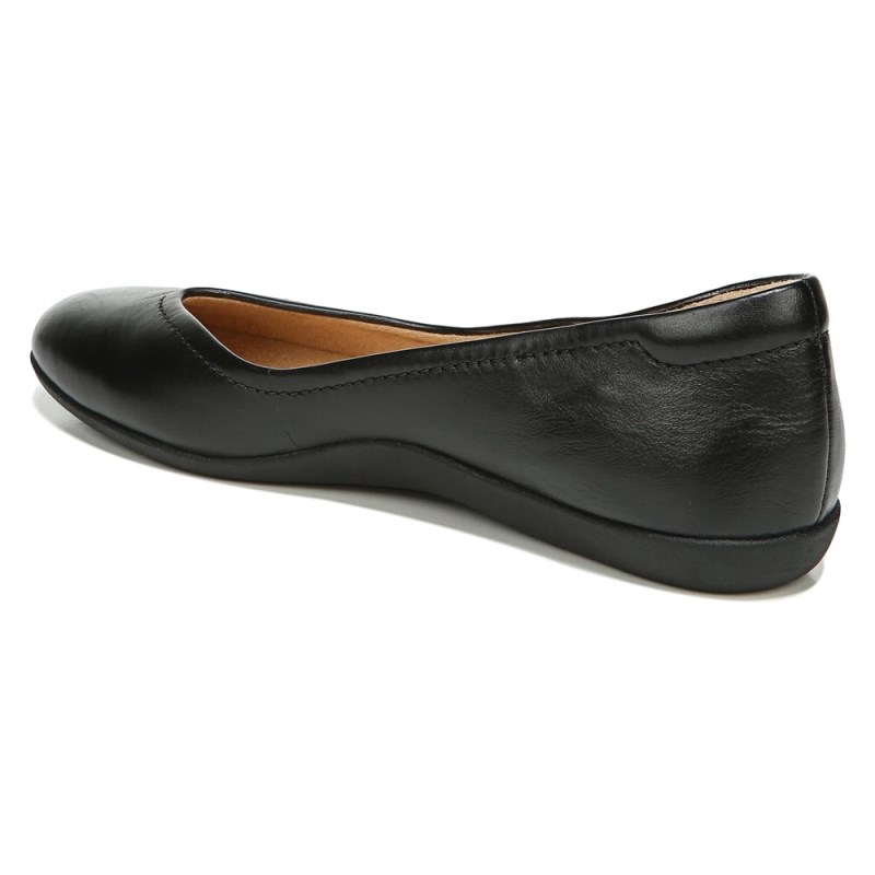 Naturalizer Vivienne Flat Womens Black Ballet Flats WY73-3653Z2