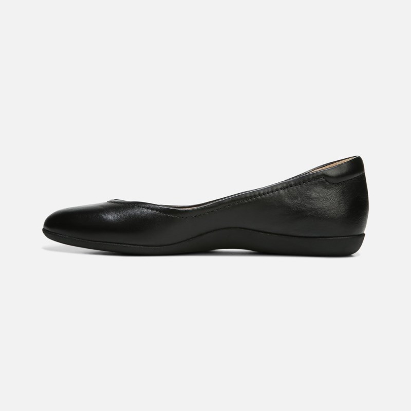 Naturalizer Vivienne Flat Womens Black Ballet Flats WY73-3653Z2