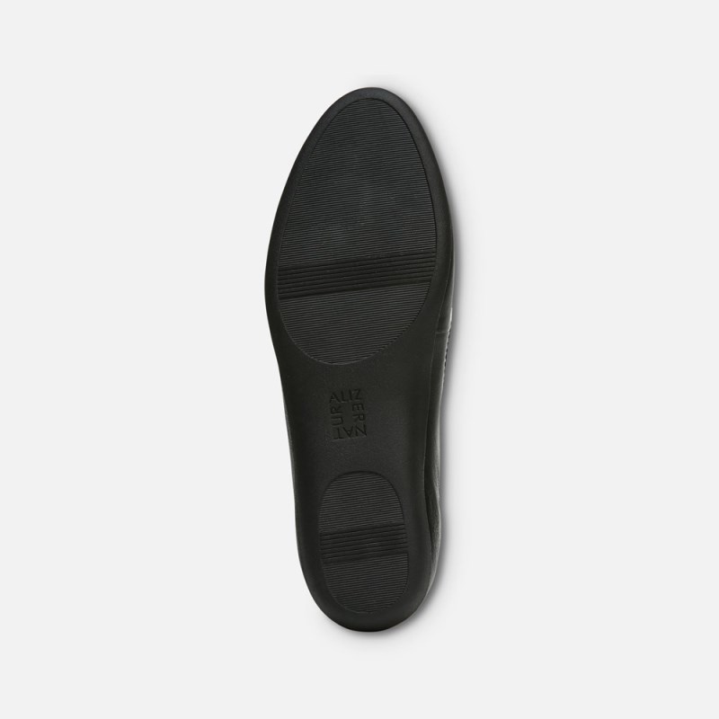 Naturalizer Vivienne Flat Womens Black Ballet Flats WY73-3653Z2