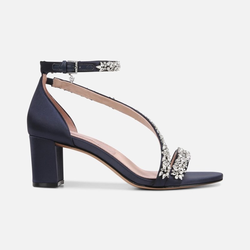 Naturalizer Ahava Dress Sandal Womens Blue Heeled Sandals HQ07-5157M1