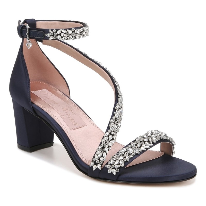 Naturalizer Ahava Dress Sandal Womens Blue Heeled Sandals HQ07-5157M1
