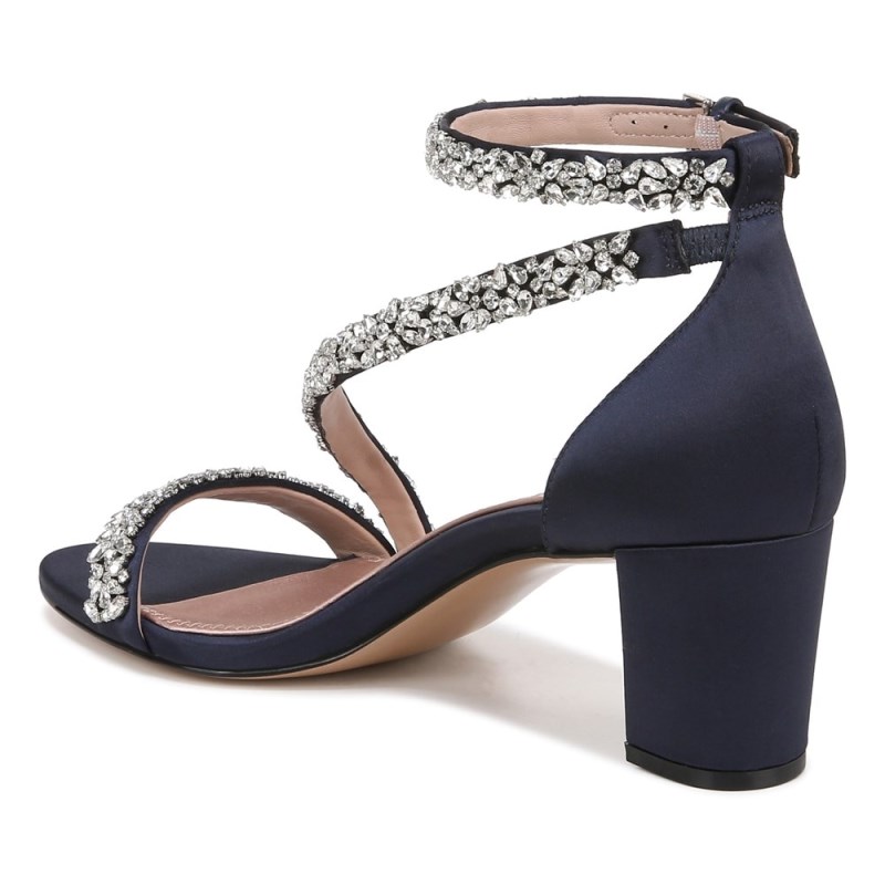 Naturalizer Ahava Dress Sandal Womens Blue Heeled Sandals HQ07-5157M1