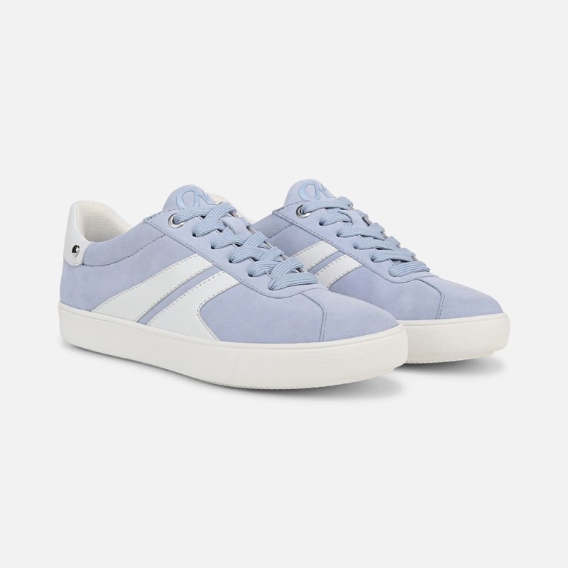 Naturalizer Medina Lace Up Sneaker Womens Blue / White Lace Up Sneakers MZ26-5686O4