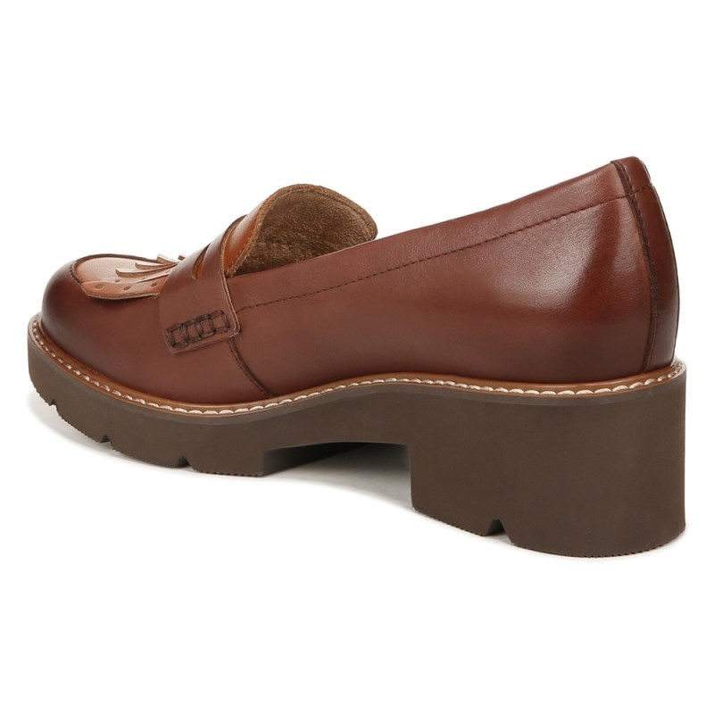 Naturalizer Darcy Loafer Womens Brown Multi Loafers XV09-7439U8