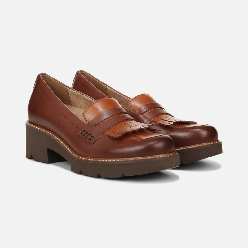 Naturalizer Darcy Loafer Womens Brown Multi Loafers XV09-7439U8