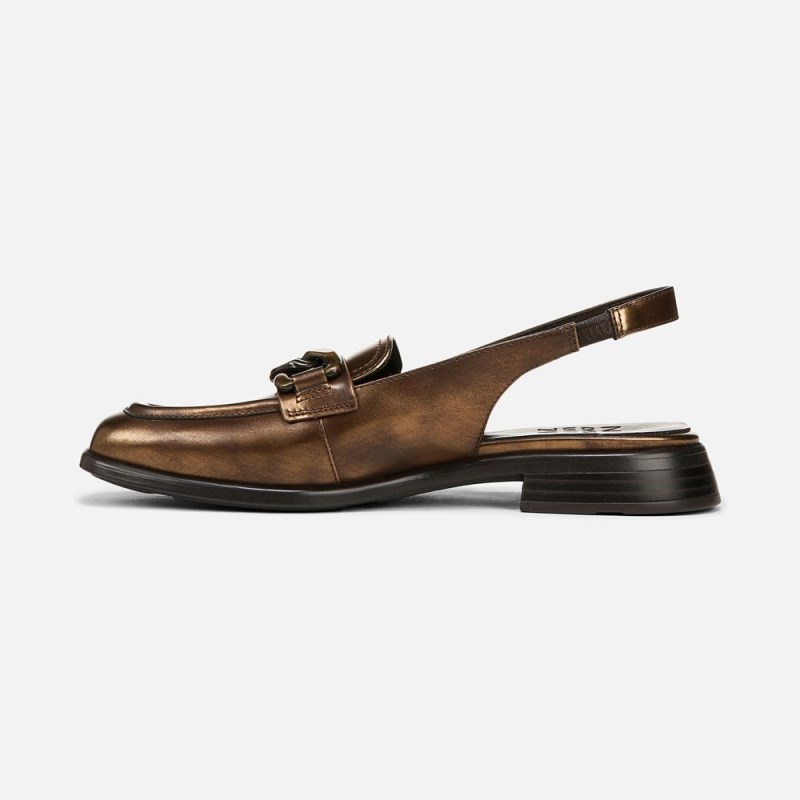 Naturalizer Frances Slingback Loafer Womens Brown Slingbacks YV95-8435N6