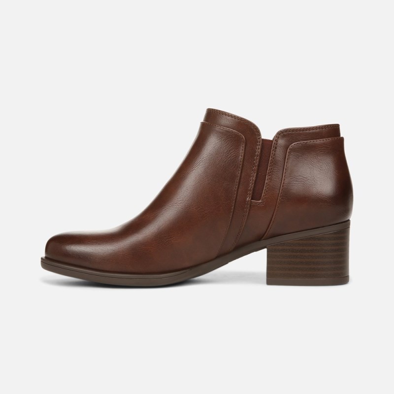 Naturalizer Karol Bootie Womens Brown Booties EB13-5573Z0