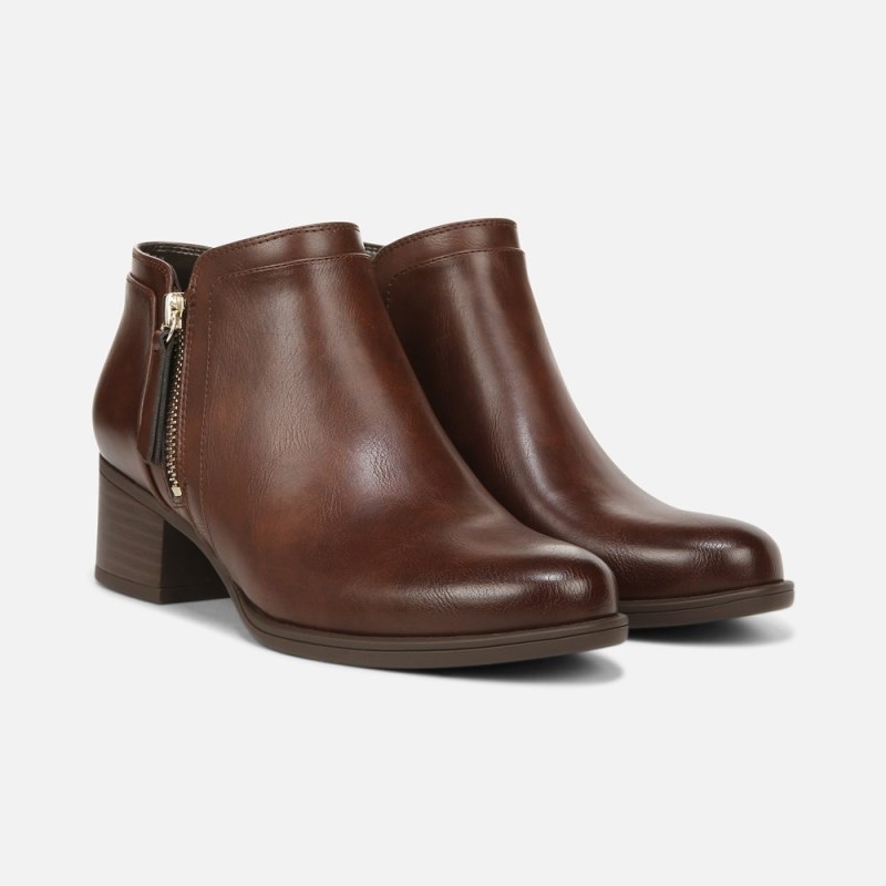 Naturalizer Karol Bootie Womens Brown Booties EB13-5573Z0