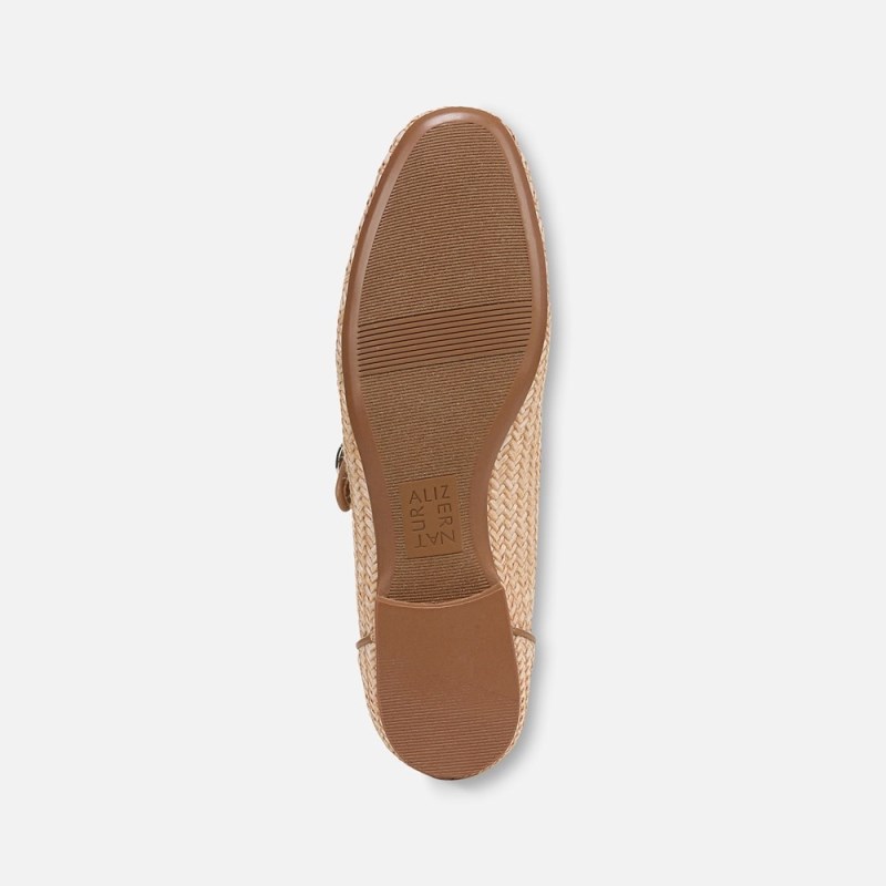 Naturalizer Kelly 4 Mary Jane Flat Womens Brown Ballet Flats NR21-9681S1