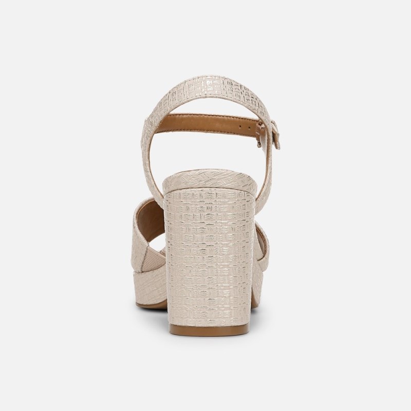Naturalizer Lilly Sandal Womens Brown Block Heels YG53-9213T8