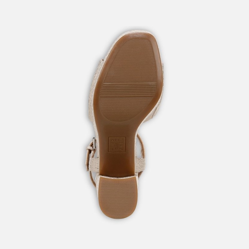 Naturalizer Lilly Sandal Womens Brown Block Heels YG53-9213T8