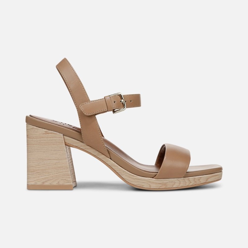 Naturalizer Rose Dress Sandal Womens Brown Heeled Sandals NF93-0273Y6