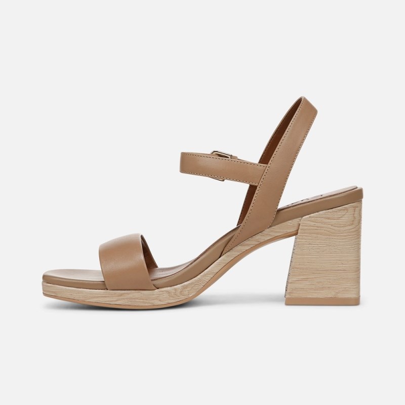 Naturalizer Rose Dress Sandal Womens Brown Heeled Sandals NF93-0273Y6