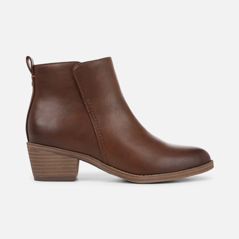 Naturalizer Zaylee Bootie Womens Brown Booties BU16-2716N7