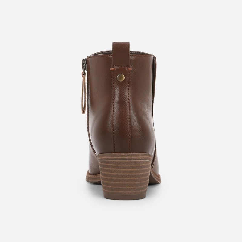Naturalizer Zaylee Bootie Womens Brown Booties BU16-2716N7