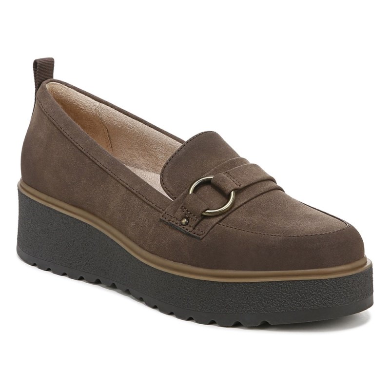 Naturalizer SOUL Joyla Loafer Womens Chocolate Loafers PF53-4673Y2