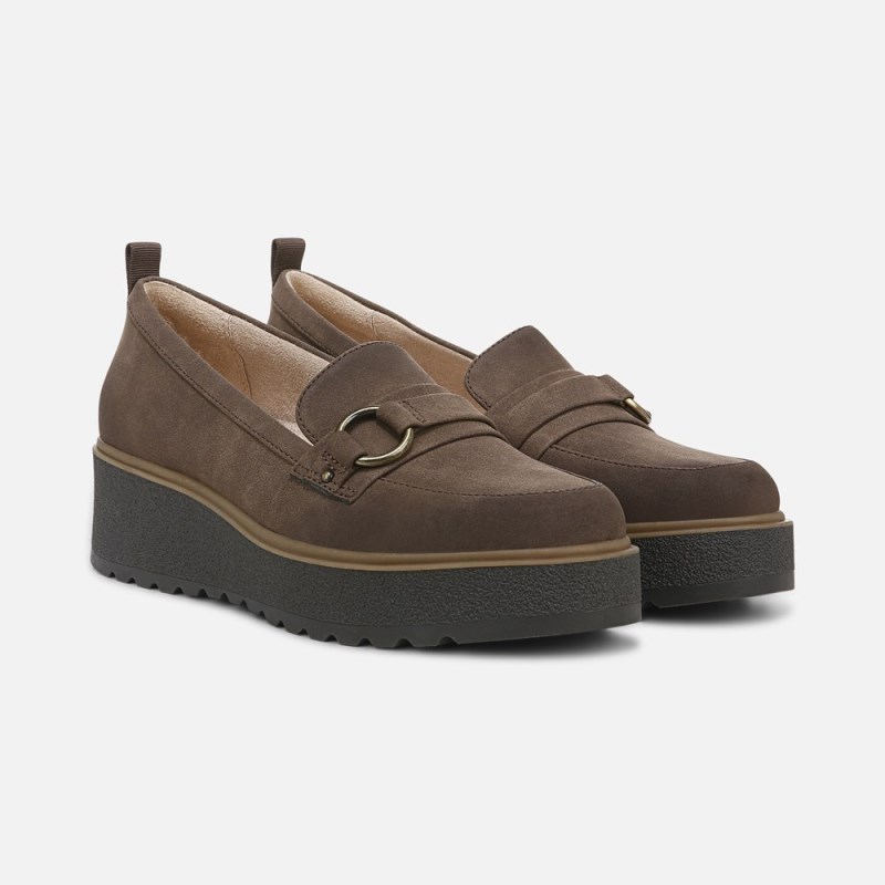 Naturalizer SOUL Joyla Loafer Womens Chocolate Loafers PF53-4673Y2