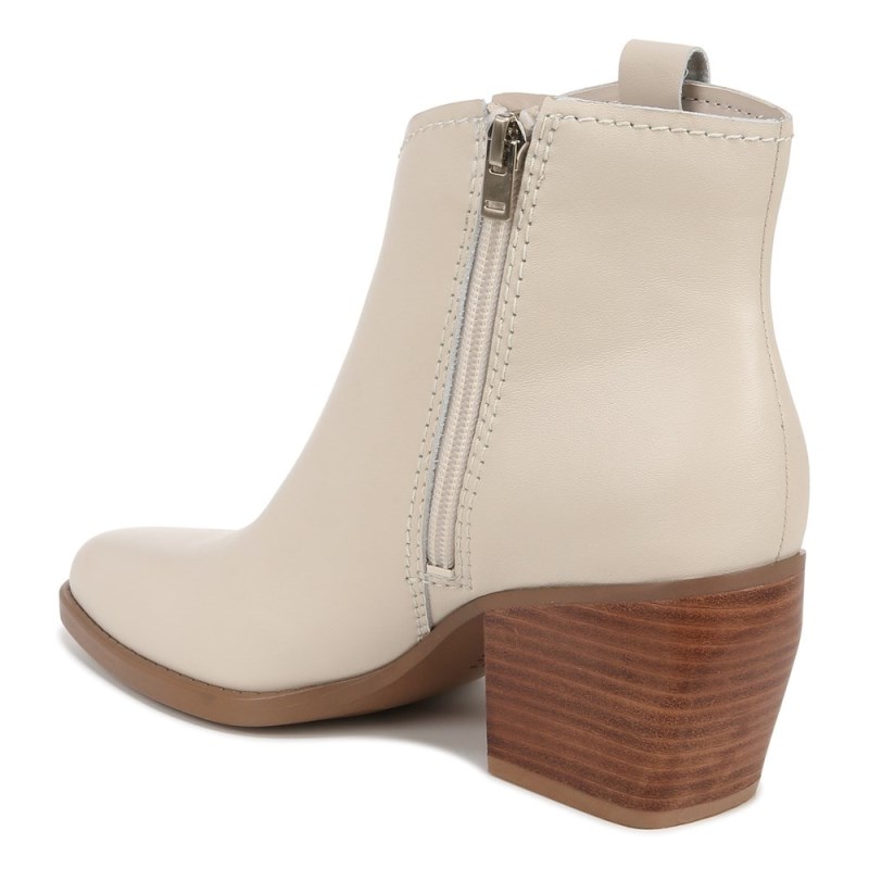 Naturalizer Fairmont Bootie Womens Cream Booties OK39-2489A6
