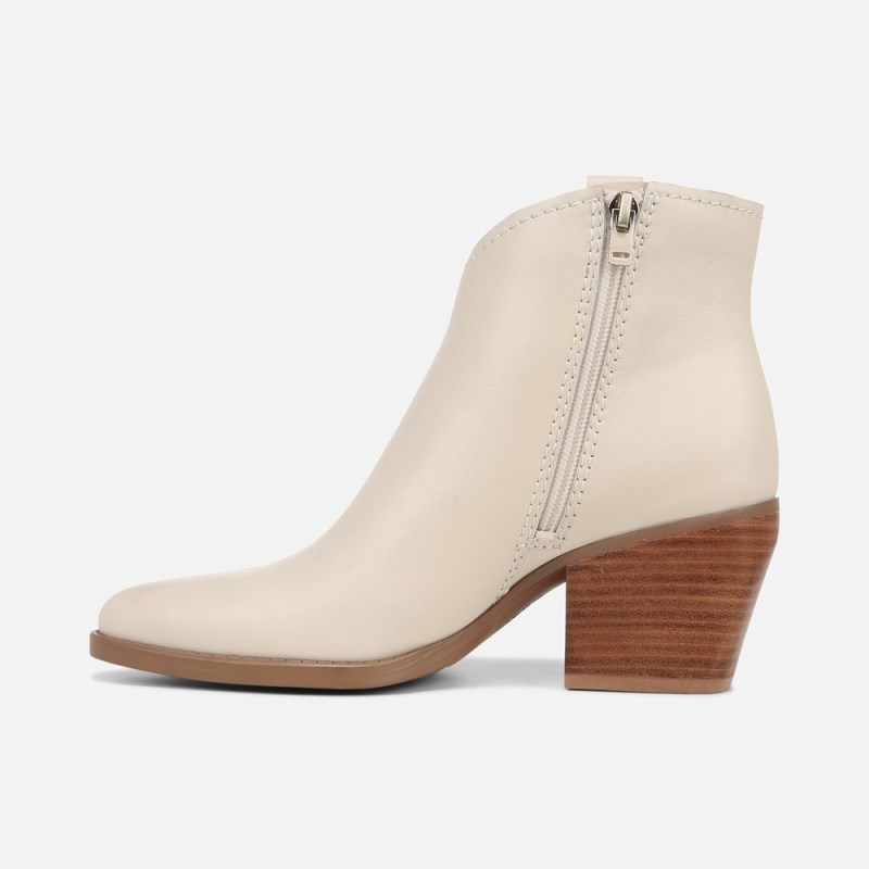 Naturalizer Fairmont Bootie Womens Cream Booties OK39-2489A6