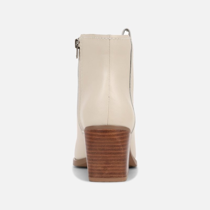 Naturalizer Fairmont Bootie Womens Cream Booties OK39-2489A6