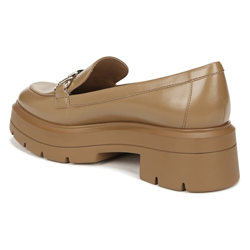 Naturalizer Nina Lug Loafer Womens Dark Brown Loafers AT24-3264S7