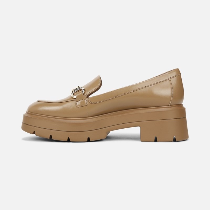 Naturalizer Nina Lug Loafer Womens Dark Brown Loafers AT24-3264S7