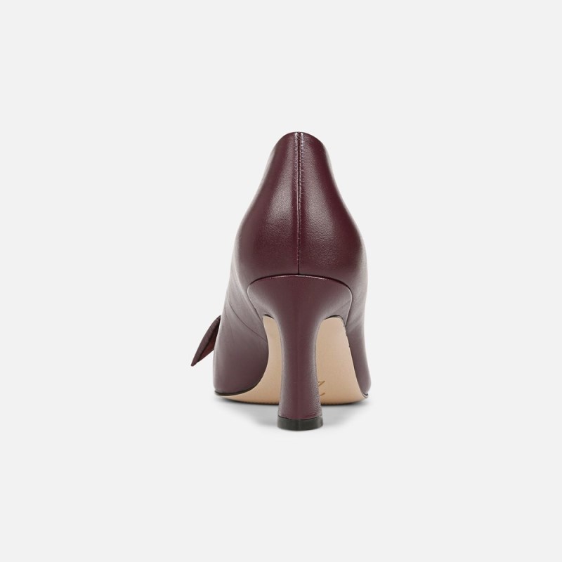 Naturalizer 27 EDIT Emery Bow Pump Womens Deep Purple Pumps OI95-5925J5