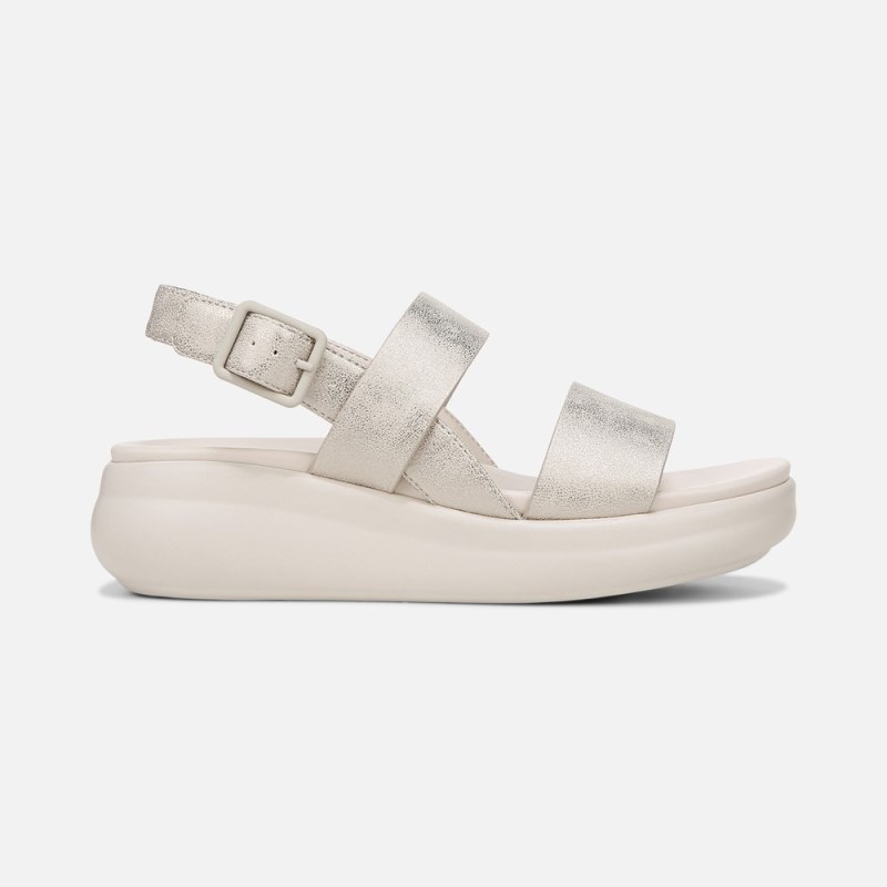Naturalizer Coast Wedge Sandal Womens Gold Platform Sandals JH15-1815G4