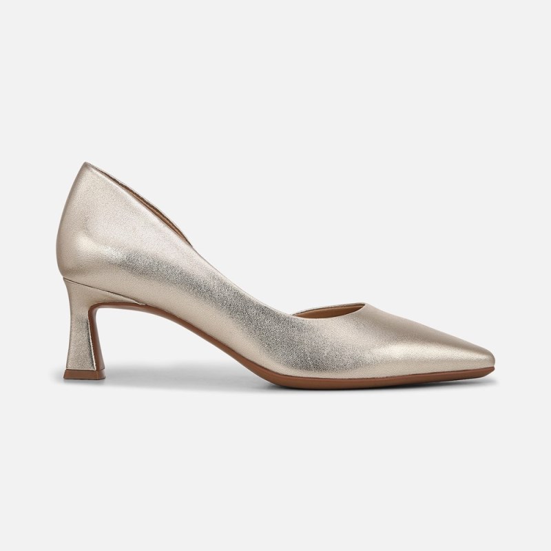 Naturalizer Dalary Pump Womens Gold Pumps FZ56-1636A7