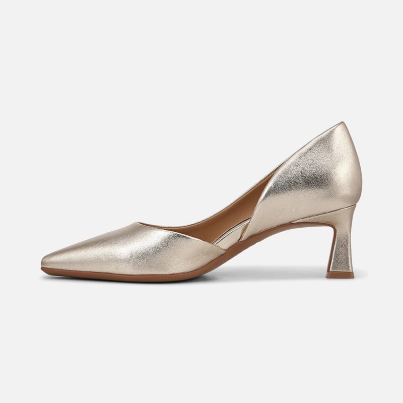 Naturalizer Dalary Pump Womens Gold Pumps FZ56-1636A7