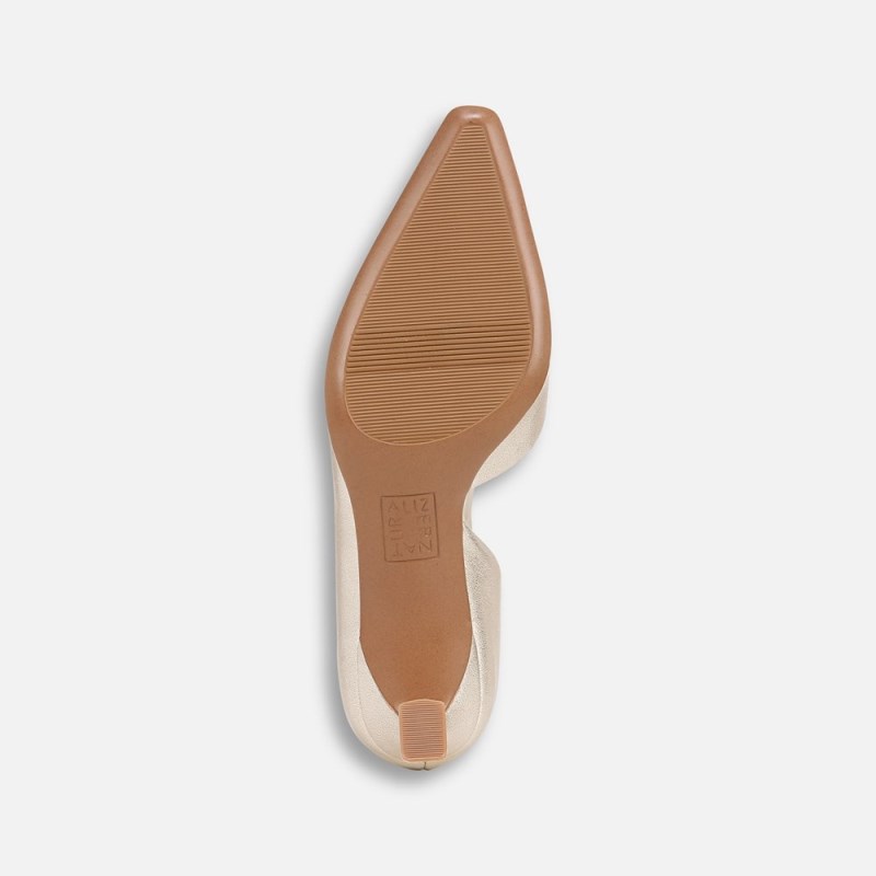 Naturalizer Dalary Pump Womens Gold Pumps FZ56-1636A7