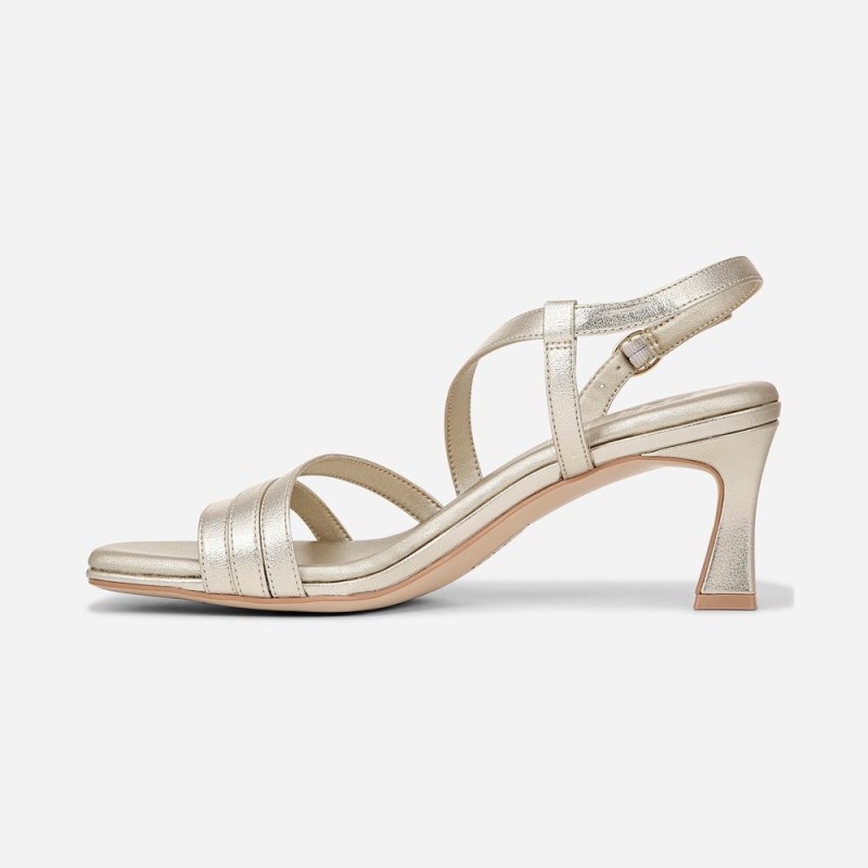 Naturalizer Galaxy Dress Sandal Womens Gold Heeled Sandals PG56-3386Z3