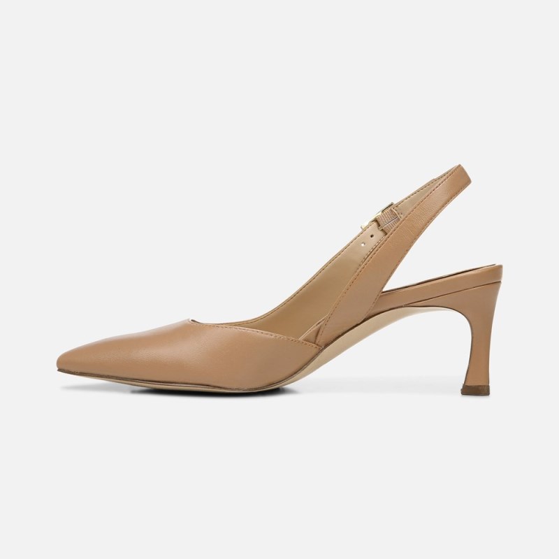 Naturalizer 27 Edit Felicia Slingback Womens Grey Brown Pumps TU58-8278Q4