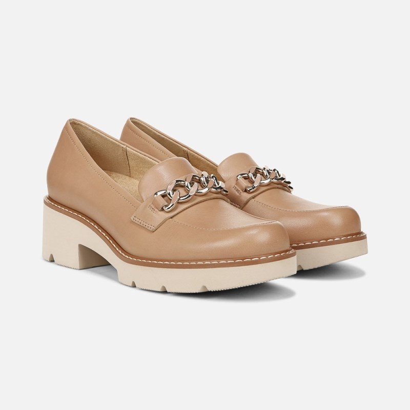Naturalizer Desi Loafer Womens Grey Brown Loafers PK03-7253Z4