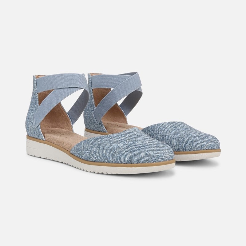 Naturalizer SOUL Intro Flat Womens Light Blue Shoes SS74-2644I7