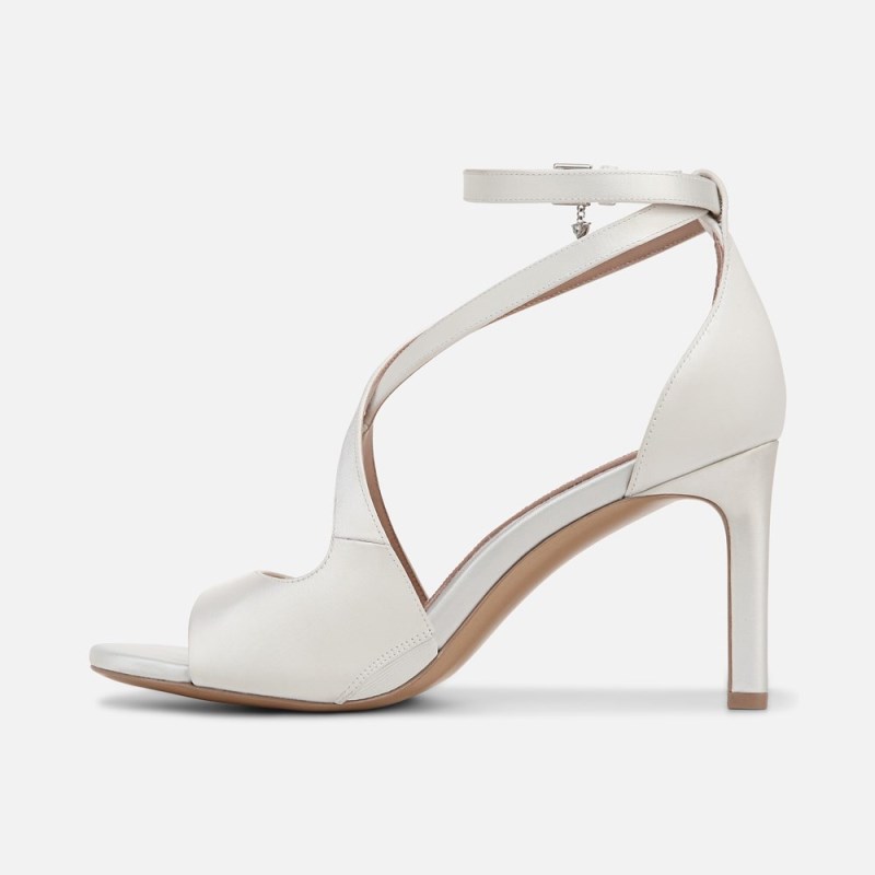 Naturalizer Amor 2 Dress Sandal Womens White Heeled Sandals LU99-5149J7