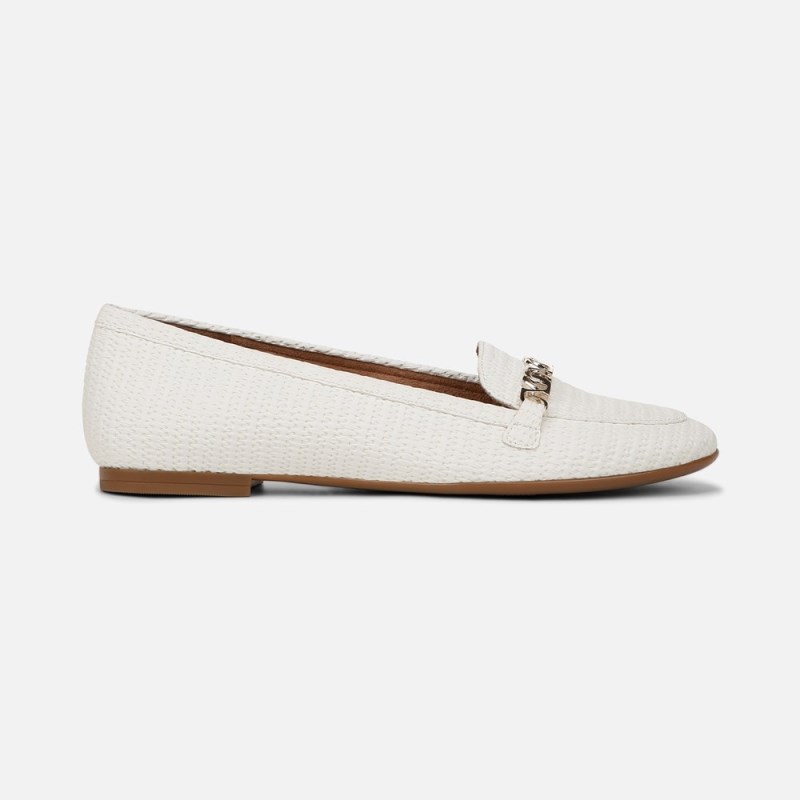 Naturalizer Jemi Loafer Womens White Loafers TI79-4629O9