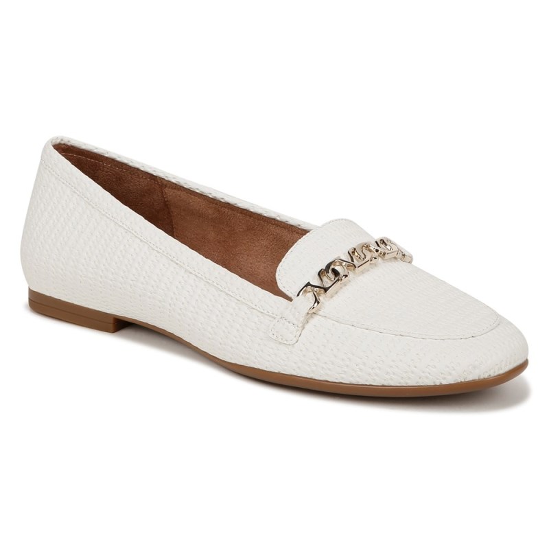 Naturalizer Jemi Loafer Womens White Loafers TI79-4629O9