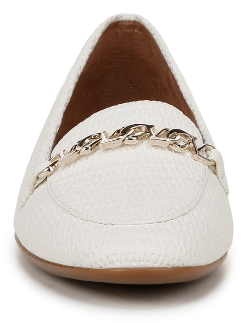 Naturalizer Jemi Loafer Womens White Loafers TI79-4629O9