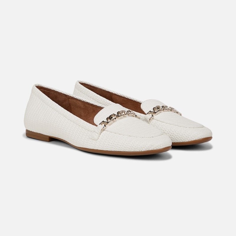 Naturalizer Jemi Loafer Womens White Loafers TI79-4629O9