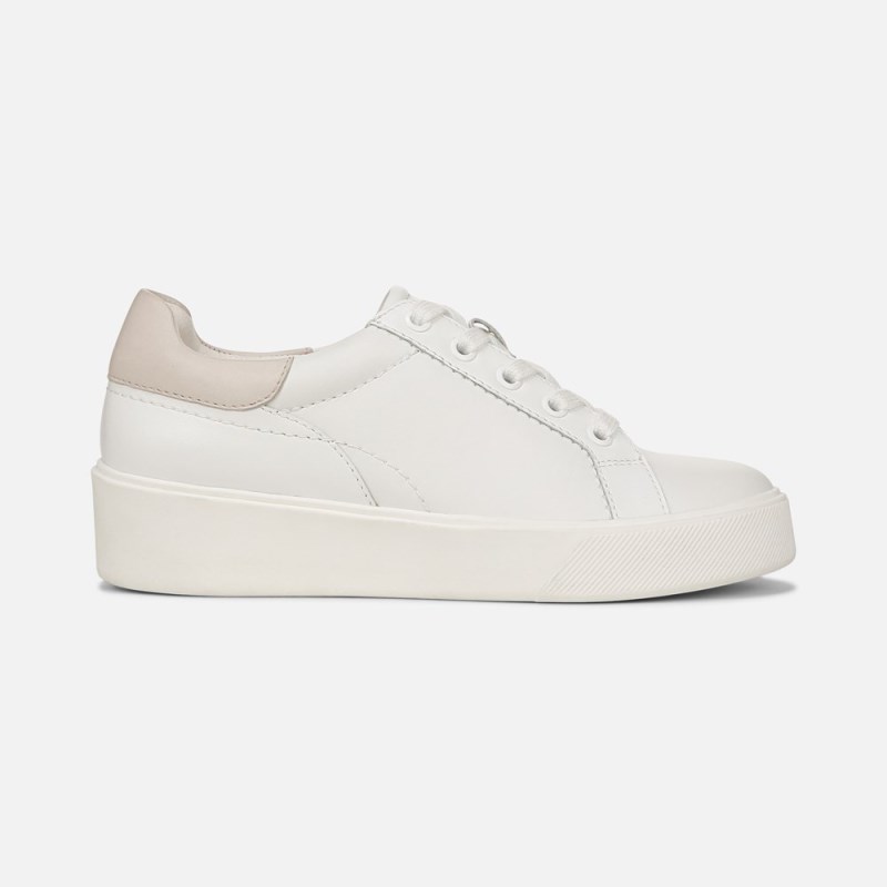 Naturalizer 27 EDIT Marisol Sneaker Womens White Rose Lace Up Sneakers BN06-1106C7