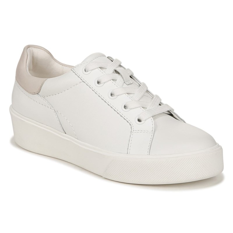 Naturalizer 27 EDIT Marisol Sneaker Womens White Rose Lace Up Sneakers BN06-1106C7