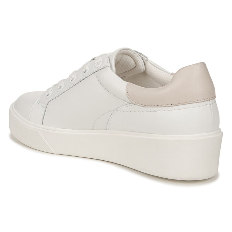 Naturalizer 27 EDIT Marisol Sneaker Womens White Rose Lace Up Sneakers BN06-1106C7