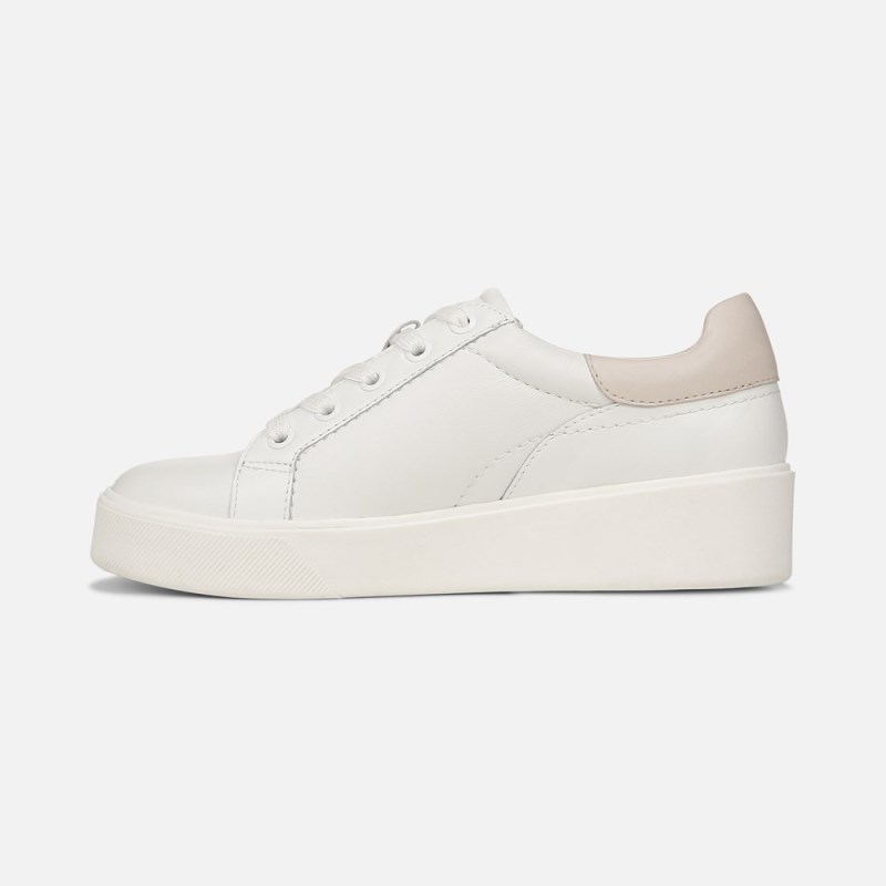 Naturalizer 27 EDIT Marisol Sneaker Womens White Rose Lace Up Sneakers BN06-1106C7