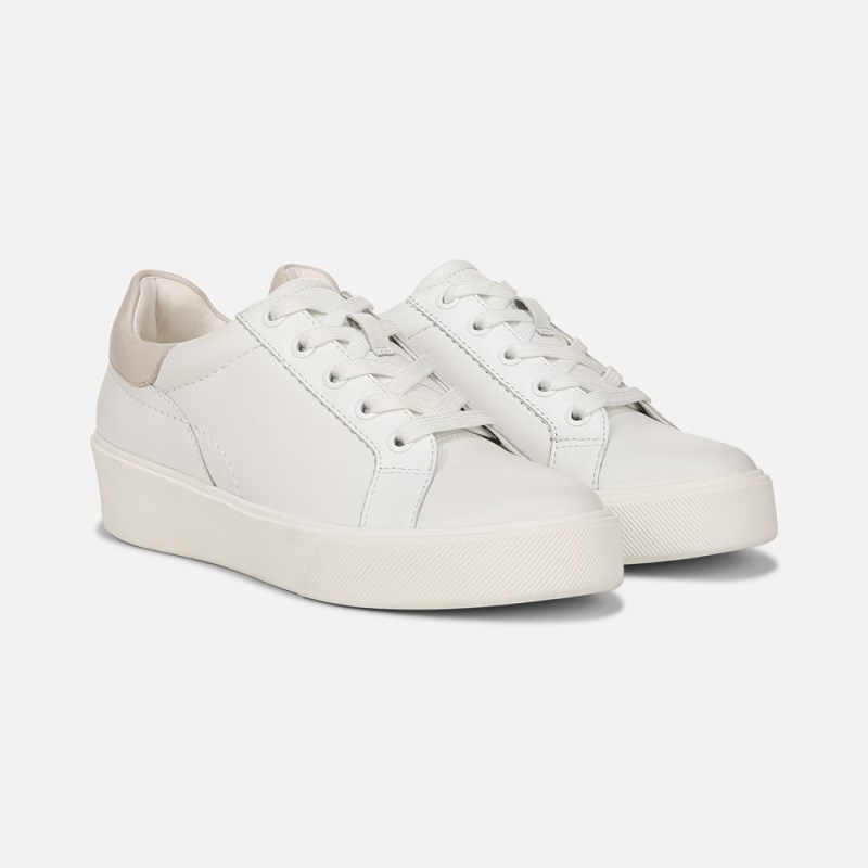 Naturalizer 27 EDIT Marisol Sneaker Womens White Rose Lace Up Sneakers BN06-1106C7